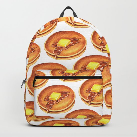 Pancakes Pattern Backpack