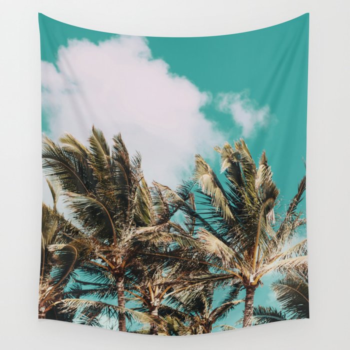 Palm Trees and Island Breeze Wall Tapestry