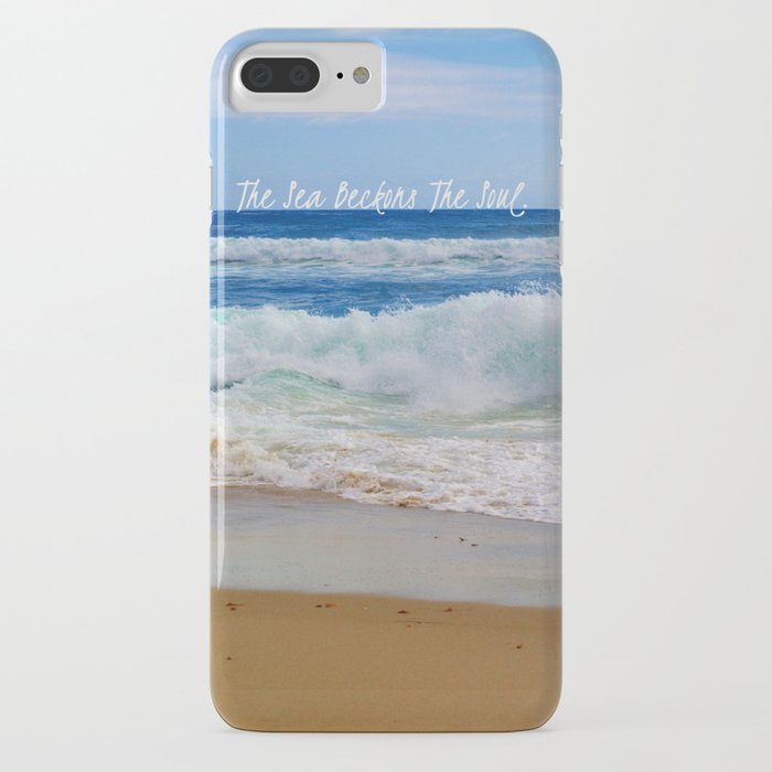 The Sea Beckons The Soul iPhone Case