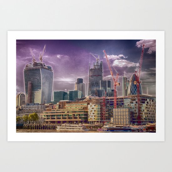 Cheese and Pickle Art Print