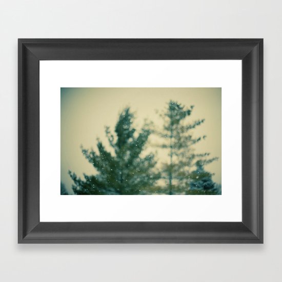 Snowday Framed Art Print