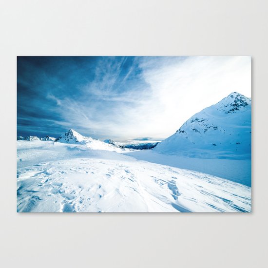 Mountain ice 2 Canvas Print
