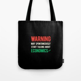 Funny Economics Tote Bag