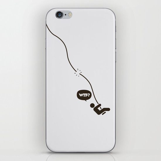 WTF? Columpio! iPhone & iPod Skin