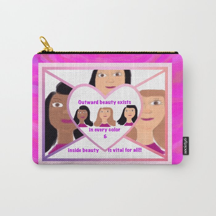 Inner beauty saves humanity Carry-All Pouch
