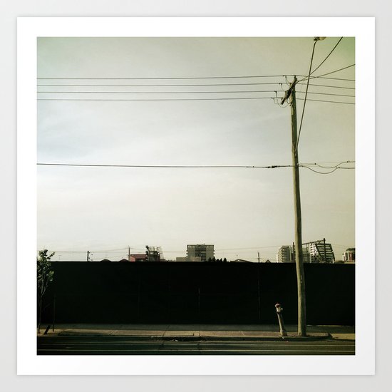 Under Construction Art Print