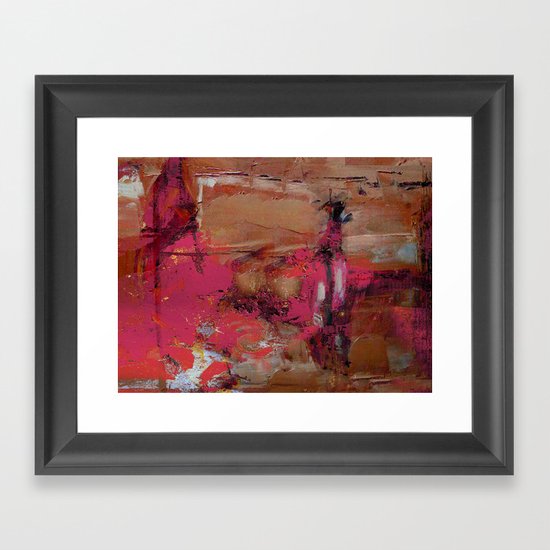 Mud Wall Framed Art Print