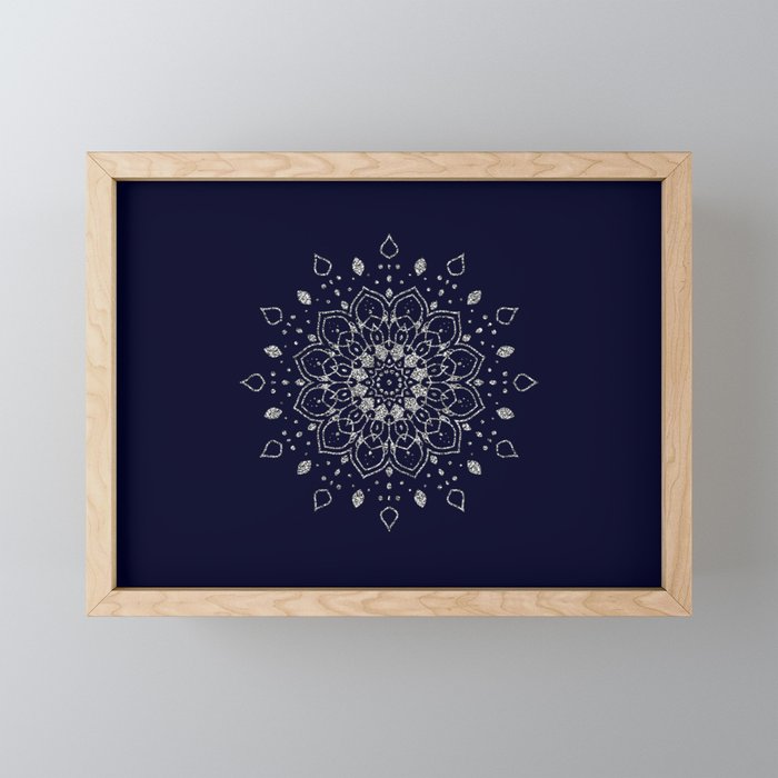 Mandala Framed Mini Art Print