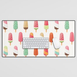 Popsicle Ice Cream Desk Mat