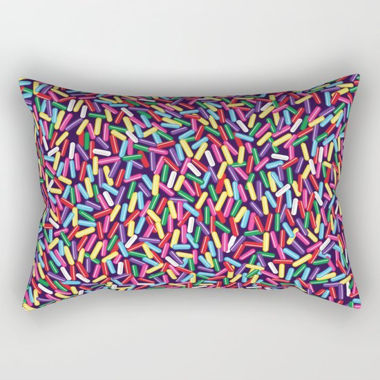 Encrusted With Sprinkles Rectangular Pillow