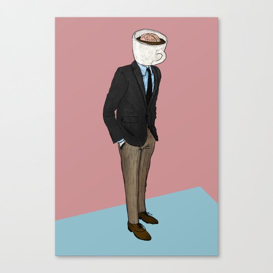 IT'S MORNING AND I THINK OF YOU Canvas Print