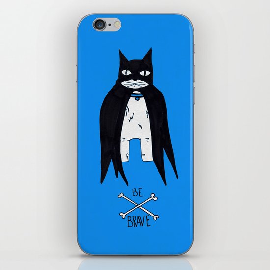 Be Brave iPhone & iPod Skin