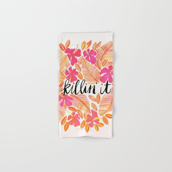 Killin' It – Melon Ombré Hand & Bath Towel