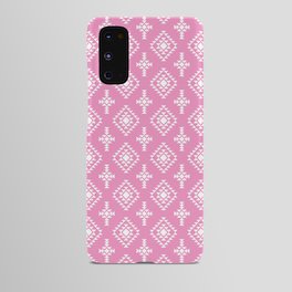Pink and White Native American Tribal Pattern Android Case