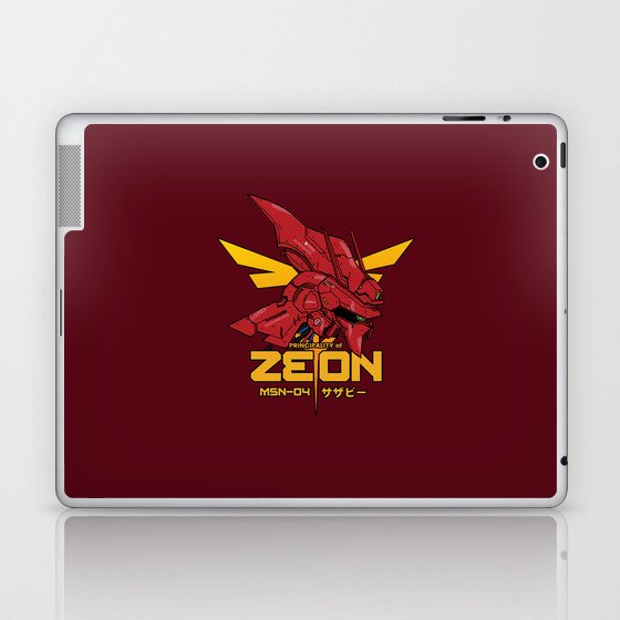 Gundam Head - Sazabi Neo Zeon Laptop & iPad Skin