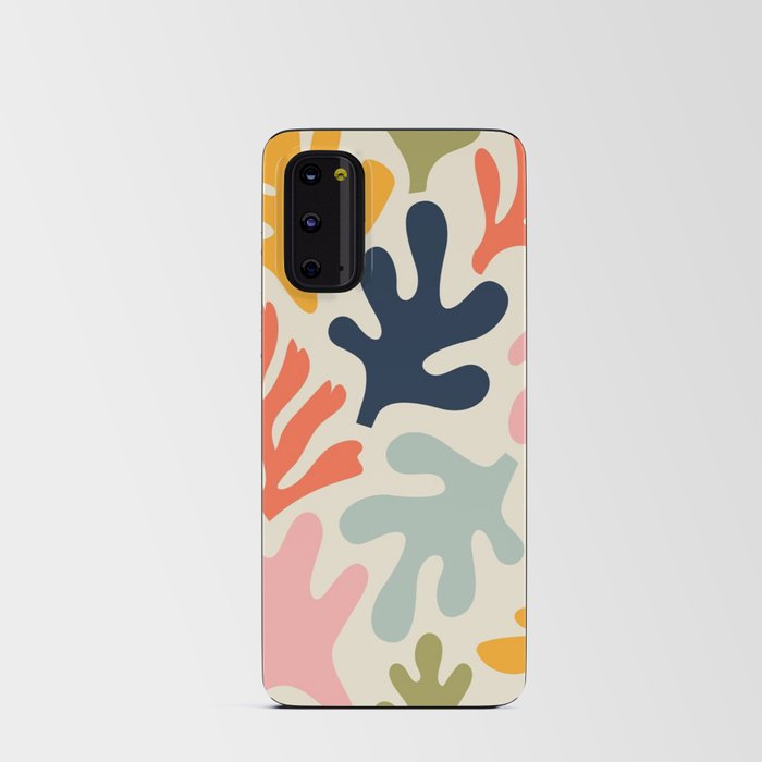 Henri Mattise Inspired Leaf Pattern Android Card Case