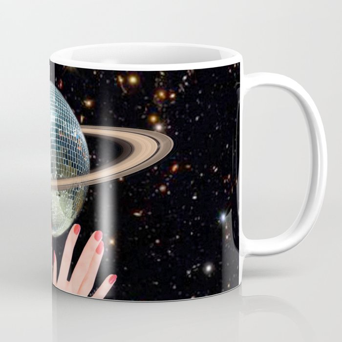 Saturn Disco Coffee Mug