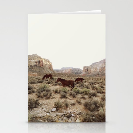 Hualapai Hilltop Horses Stationery Cards