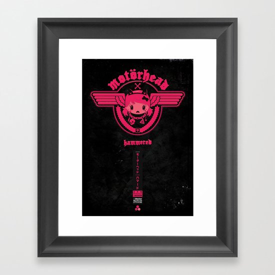 hammered! Framed Art Print