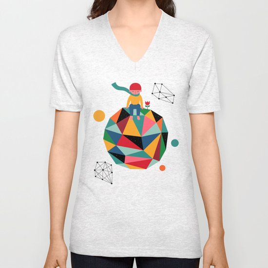 Lonely planet Unisex V-Neck