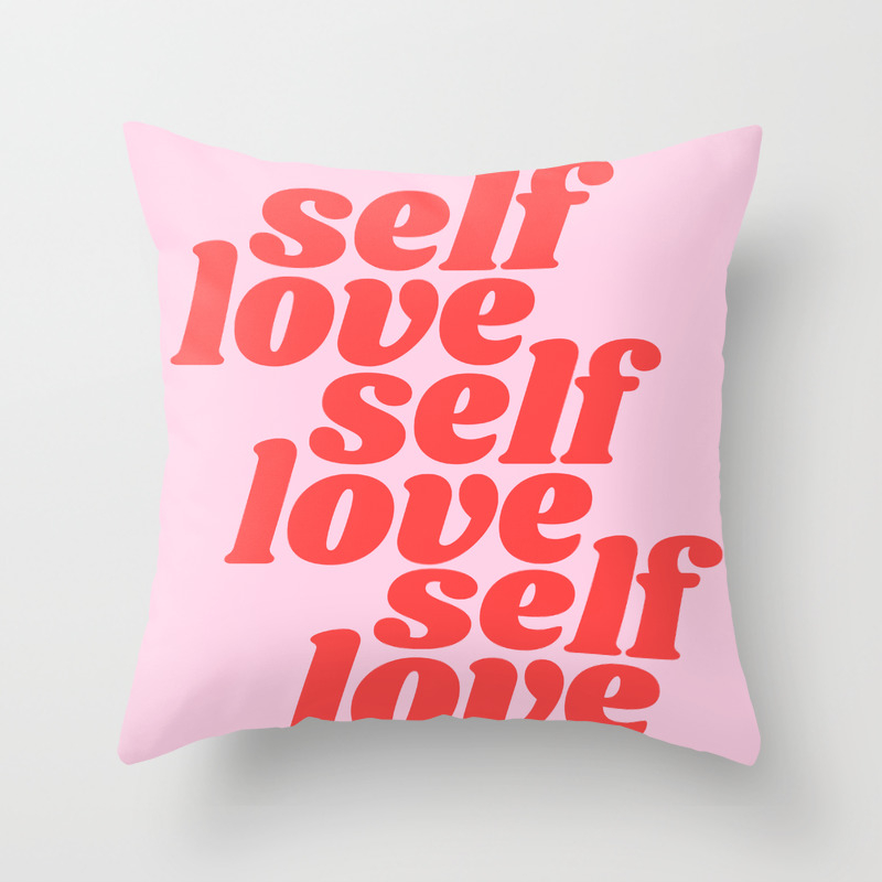 love decorative pillow