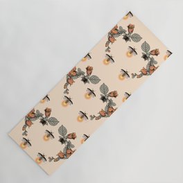 Firefly & Floral Yoga Mat