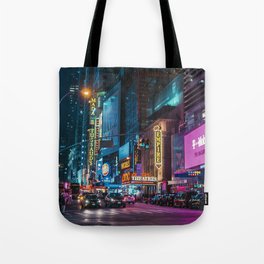 Colorful New York Empire Tote Bag