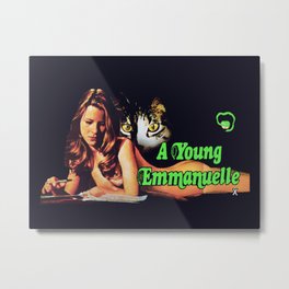 Emmanuelle Metal Print | Sexygirl, Vintageart, Drawing, Eroticart, Vintageerotic, Eroticmovies, Vintageillustration, Hotgirl, Vintage, Vintagemovies 