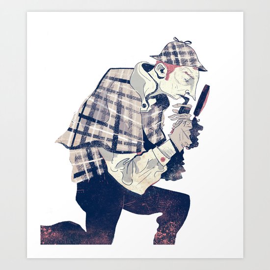 Sherlock Art Print