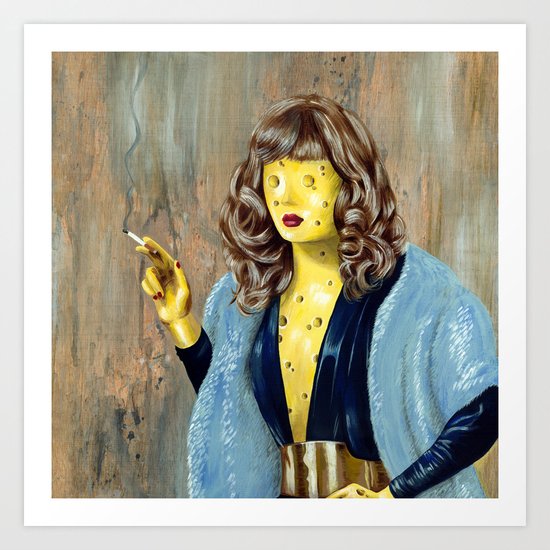 Cheese Art Print