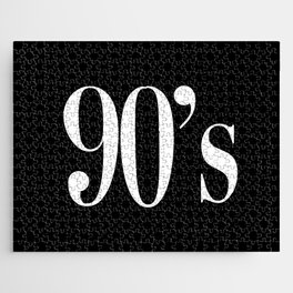 90’s typography  Jigsaw Puzzle