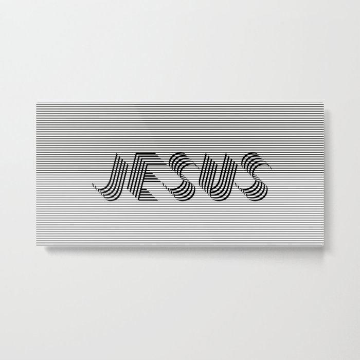JESUS Metal Print