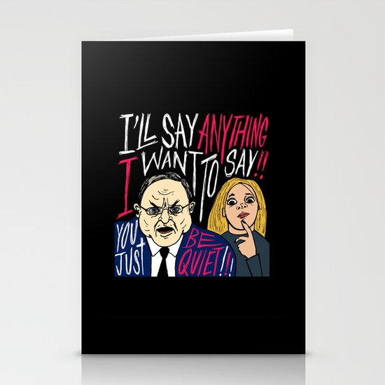 Cranky Rep. Don Young Stationery Cards