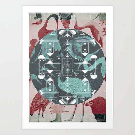 Eumaniraptora Art Print