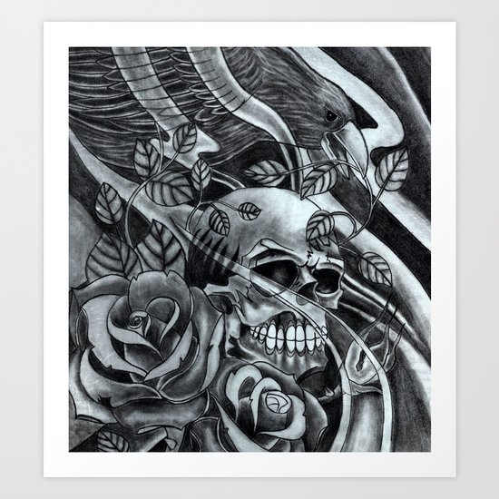 The Crow Art Print