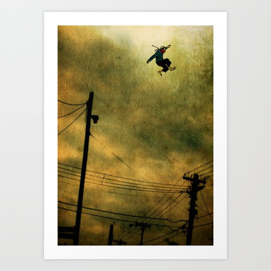 The Jumper Art Print