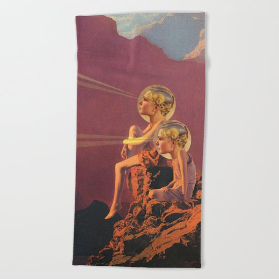 THANK YOU MAXFIELD Beach Towel