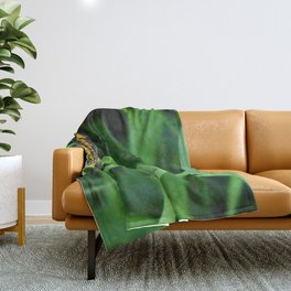 Wings in the Jungle Throw Blanket