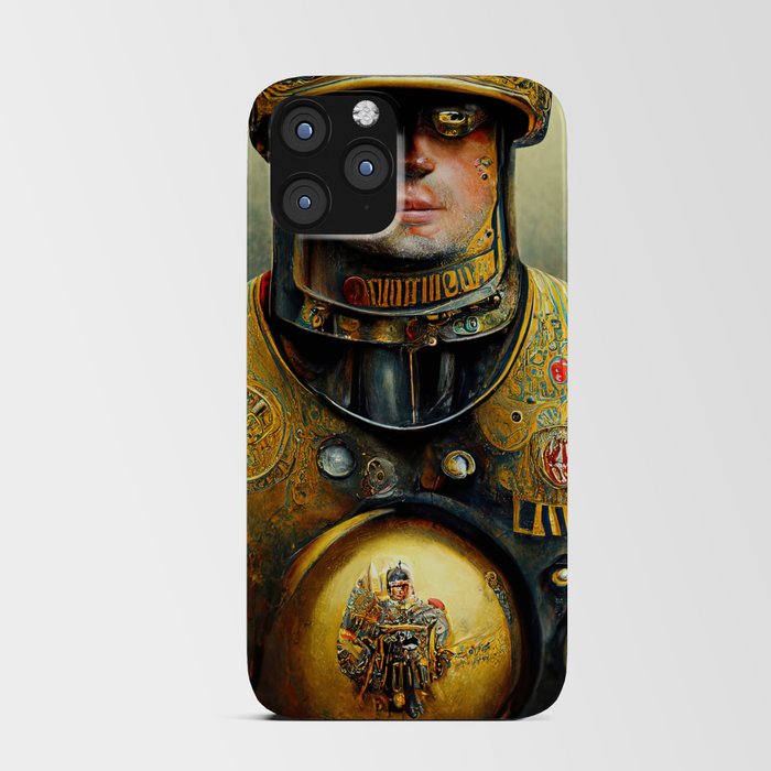 Steampunk Soldier iPhone Card Case