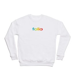 Folio Rainbow Crewneck Sweatshirt