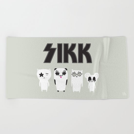SIKK - ANALOG zine Beach Towel