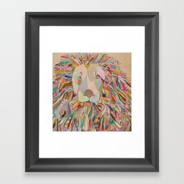 rashacheel lion Framed Art Print