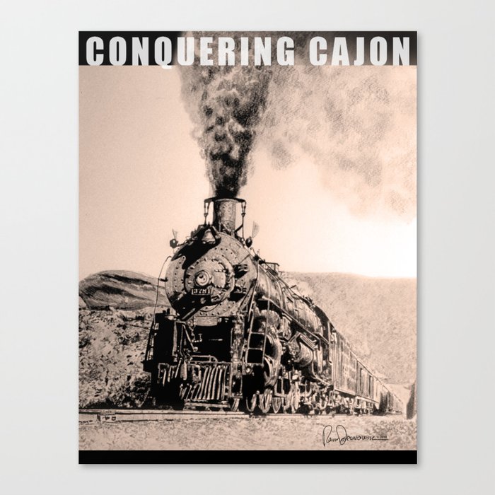 Conquering Cajon Canvas Print