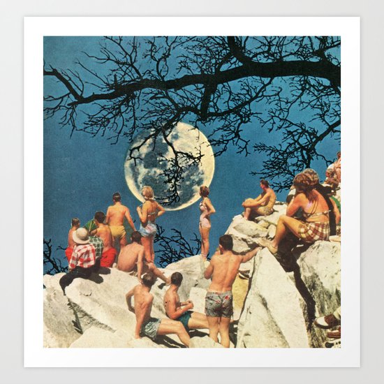 Moon Art Print