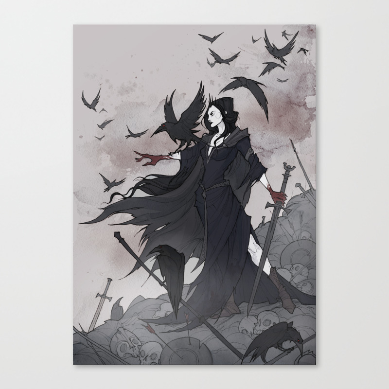 Morrigan Canvas Print