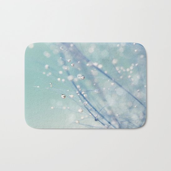 Dreamy Feather Drops Bath Mat
