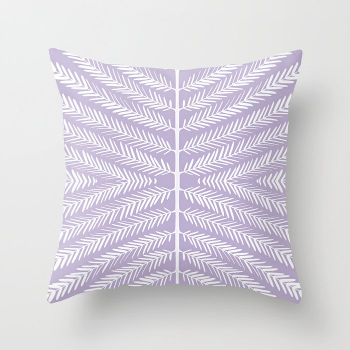 SOFT LAVENDER Throw Pillow