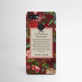 In the Bleak Midwinter Poem Christina Rossetti Art Android Case