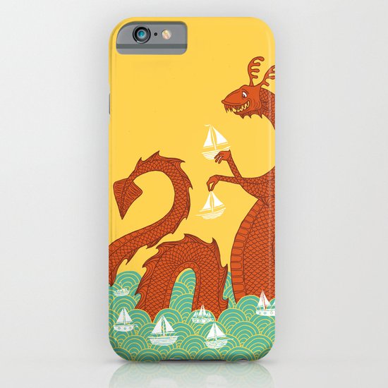It's a Good Day to be a Sea Monster iPhone & iPod Case