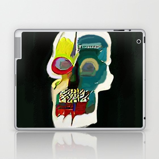 Abstract Street Art Urban Contemporary Art Skull Laptop & iPad Skin